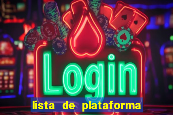 lista de plataforma de jogos